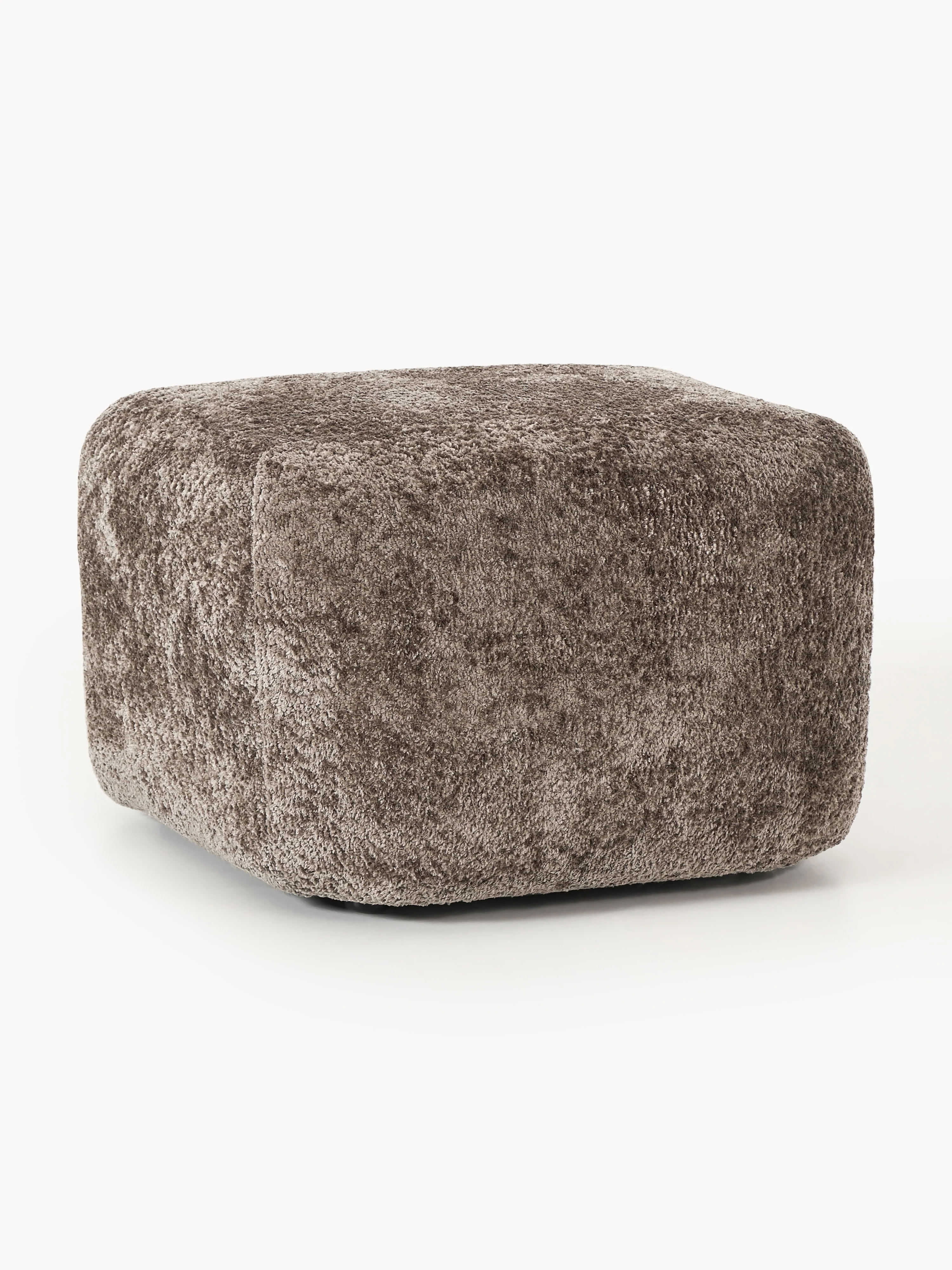 Voetenbank Wolke van teddy-bouclé