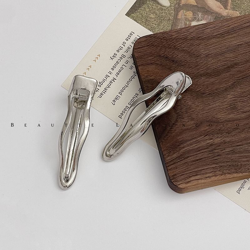 LIDO - Onregelmatige haarclip van legering (verschillende ontwerpen)