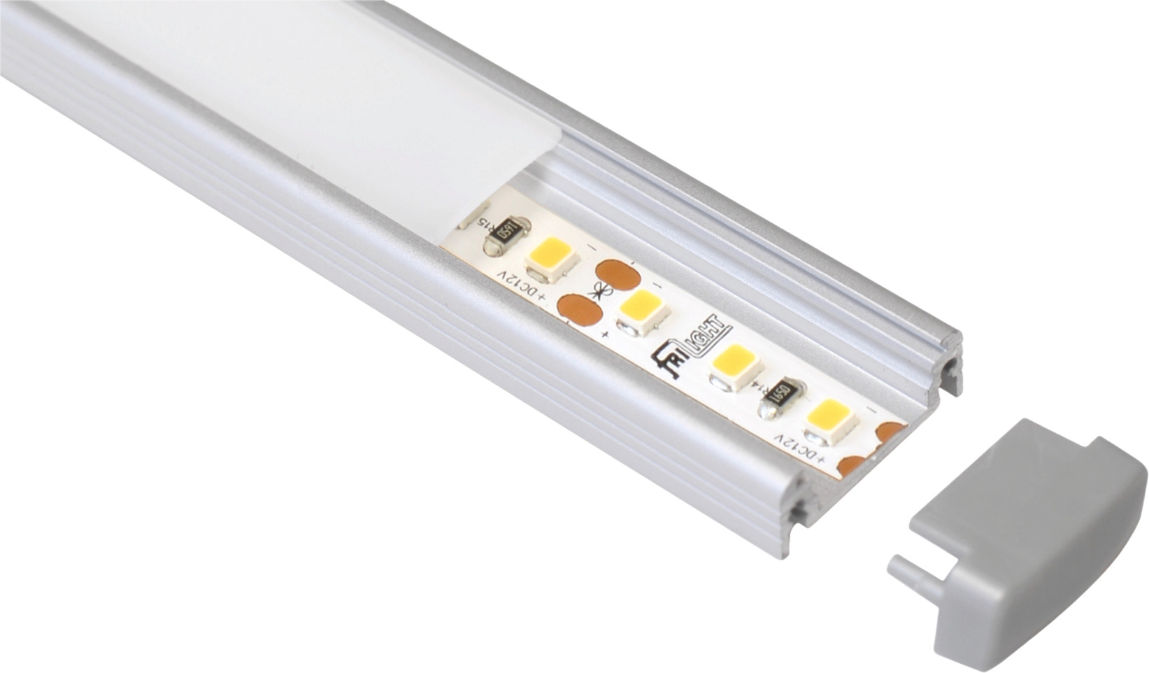 Frilight LED Alu-Lichtleiste Touch 500 opal