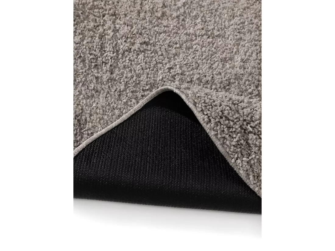 Tapis à poils longs Soho Gris clair ø 120 cm rond