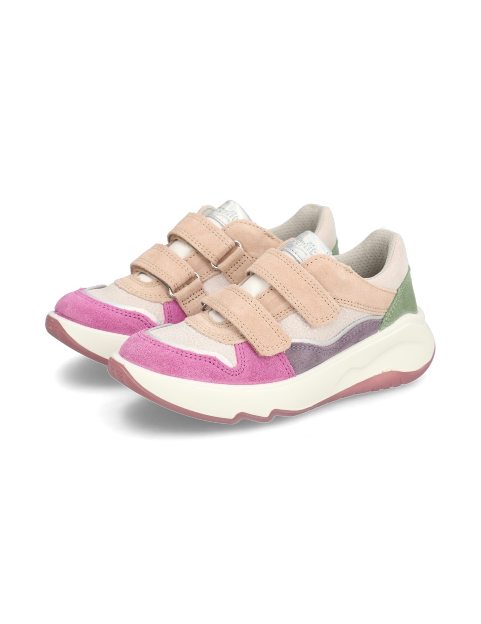 Lederkombination Sneaker