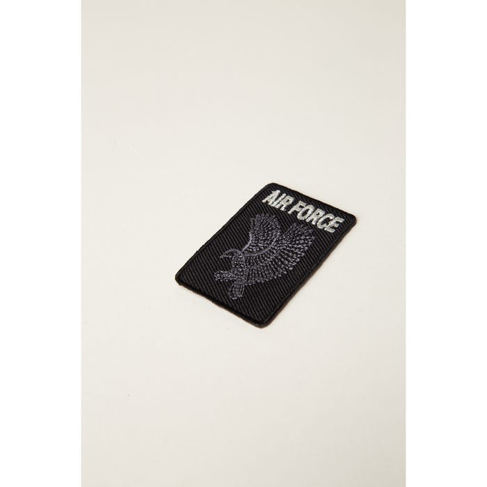 Atelier Veritas-Patch met tekening en tekst 3x6cm