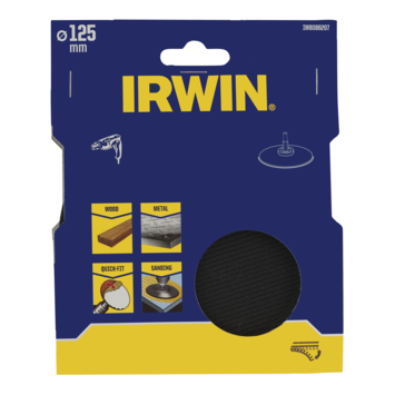 Irwin steunschijf voor schuurschijven Ø125 mm.