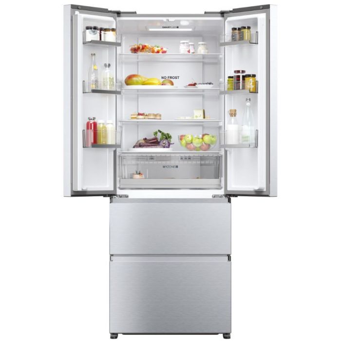 Haier Side-by-Side Multi Door French Door 70 SERIE 5 HFR5719ENMG Gentle Silver