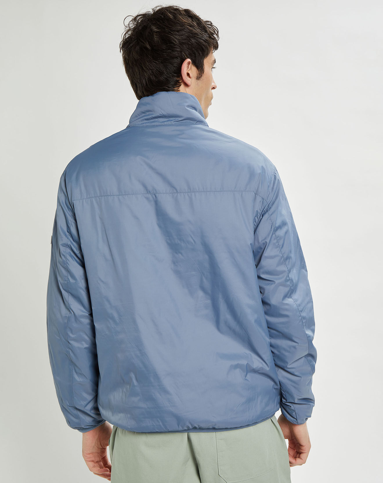 Tommy Jeans Blouson réversible enfilable bleu/blanc