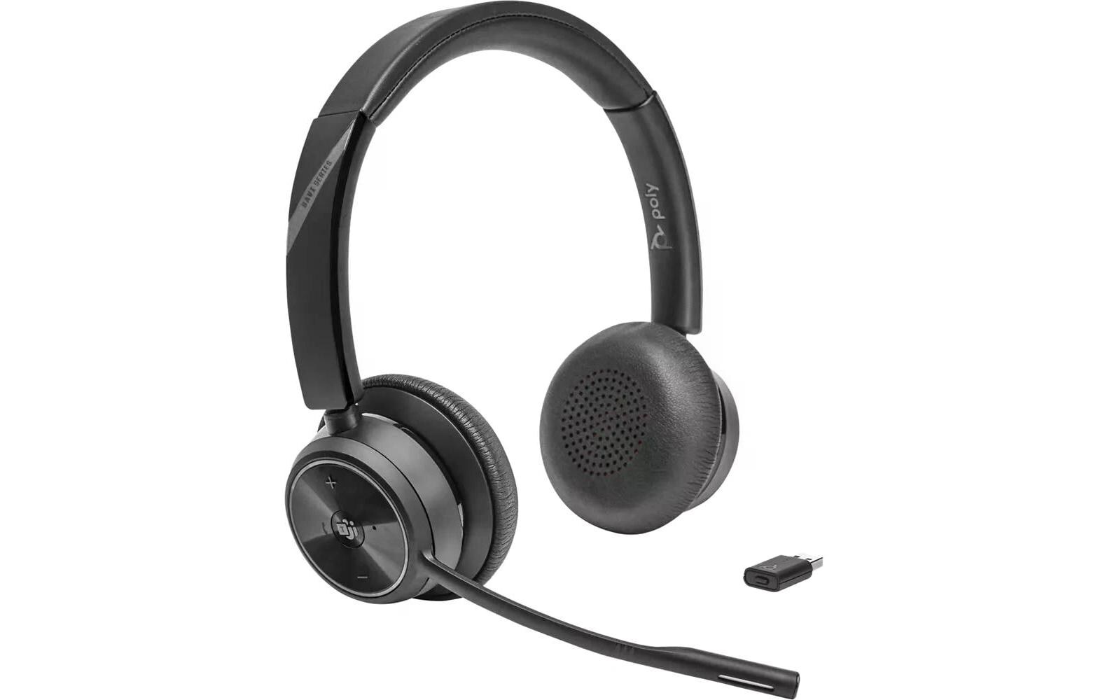 Headset Poly Savi 7320 MS Duo<br>USB-Headset mit schnurloser DECT-Technologie