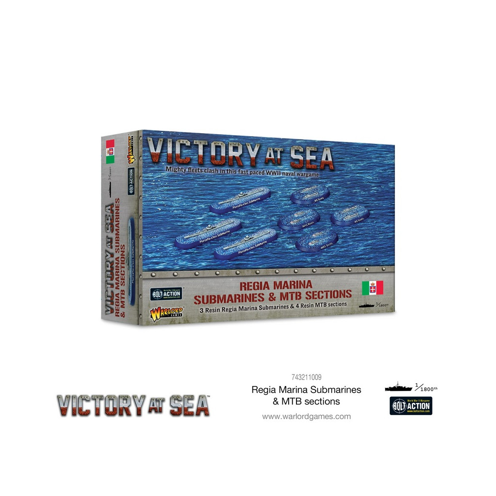 Victory at Sea - Regia Marina Submarines & MTB Sections