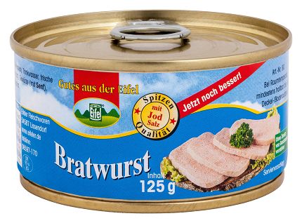 Gutes aus der Eifel Bratwurst 125g MHD:14.5.27