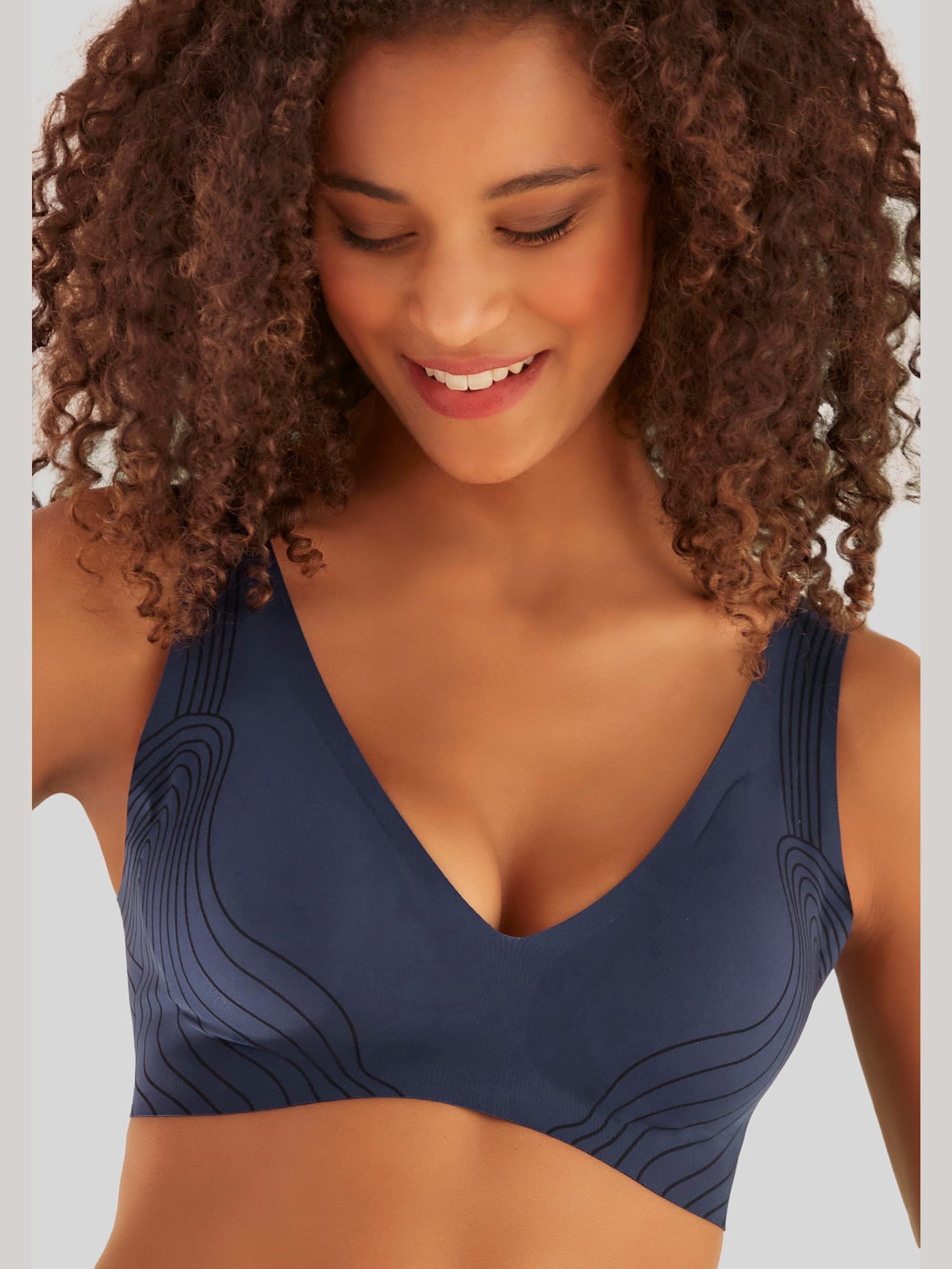 Soutien-gorge bralette bralette mode avec bretelles élastiques au dos