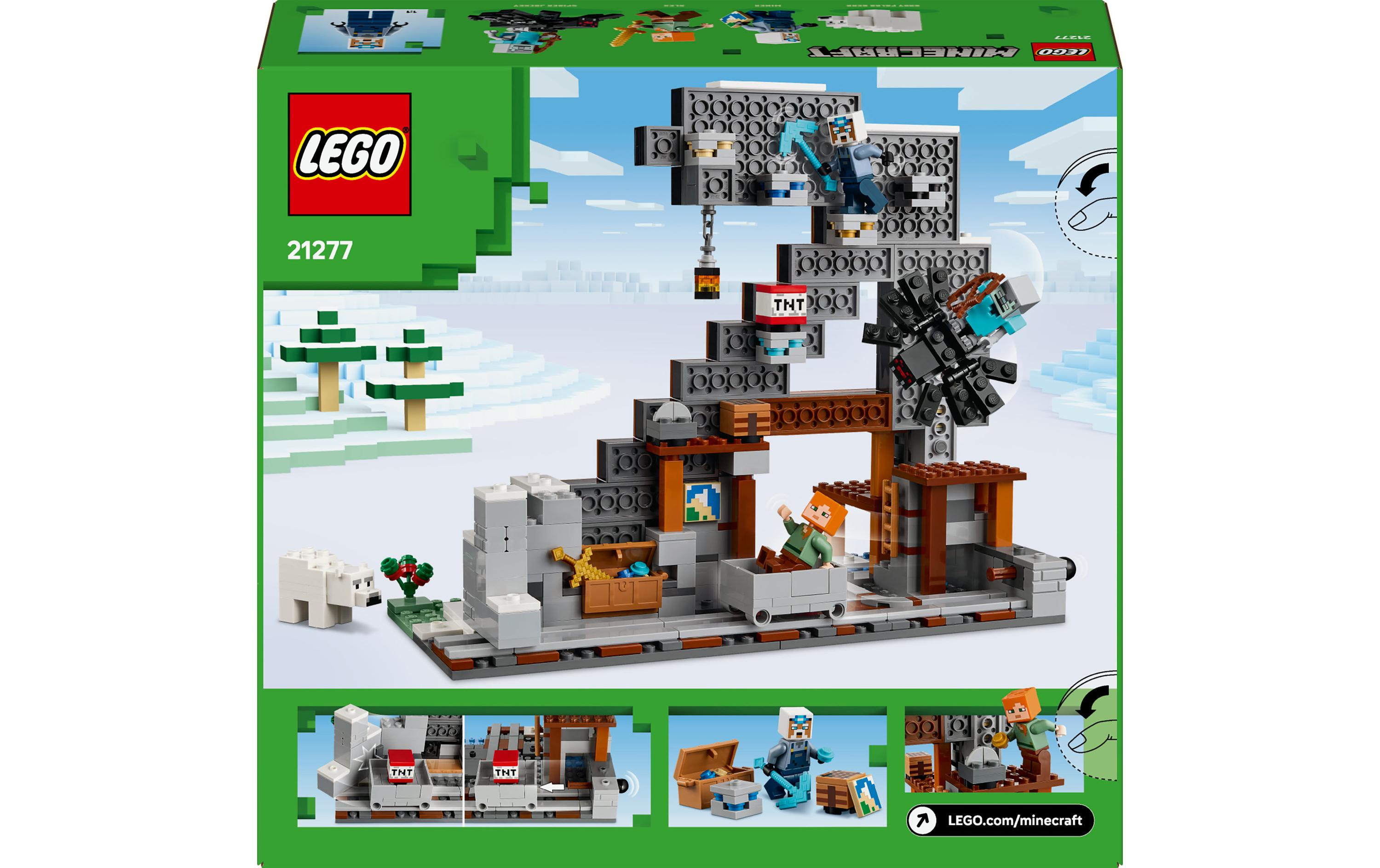 Minecraft Die Spitzhackenmine 21277Spielset mit Spitzhackenmine