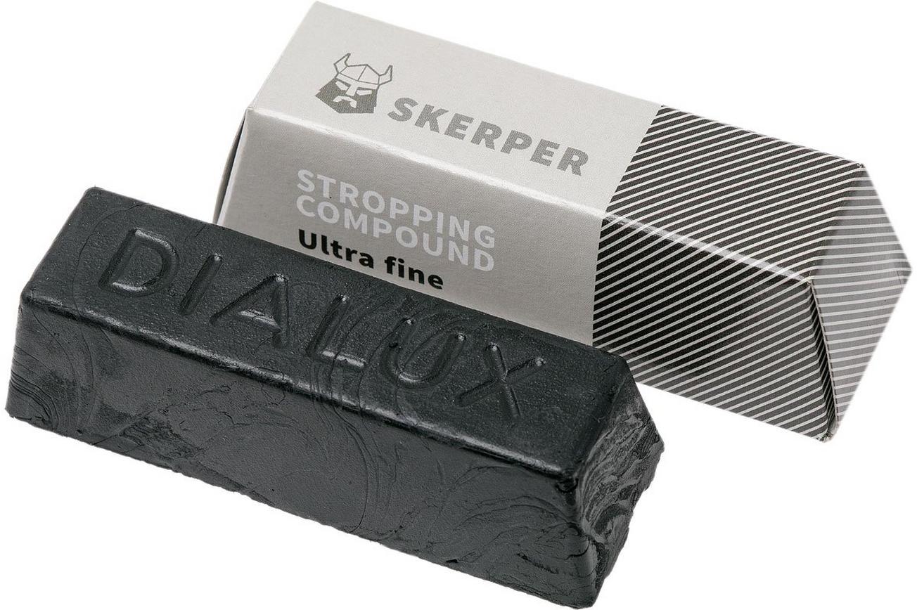 Skerper stropping compound zwart, ultra fijn