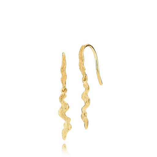 Sistie Ophelia Øreringe, Gold Plated