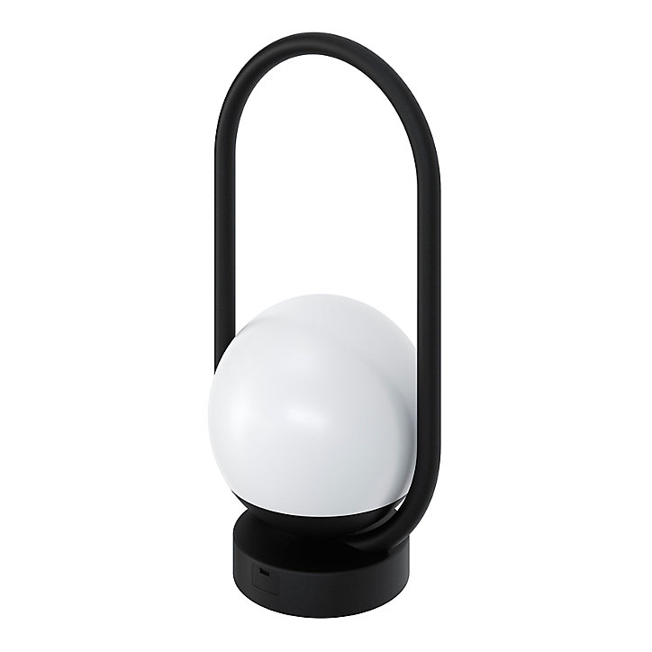Lampe décorative LED intégrée USB Ruble 200lm 3W IP44 noir
