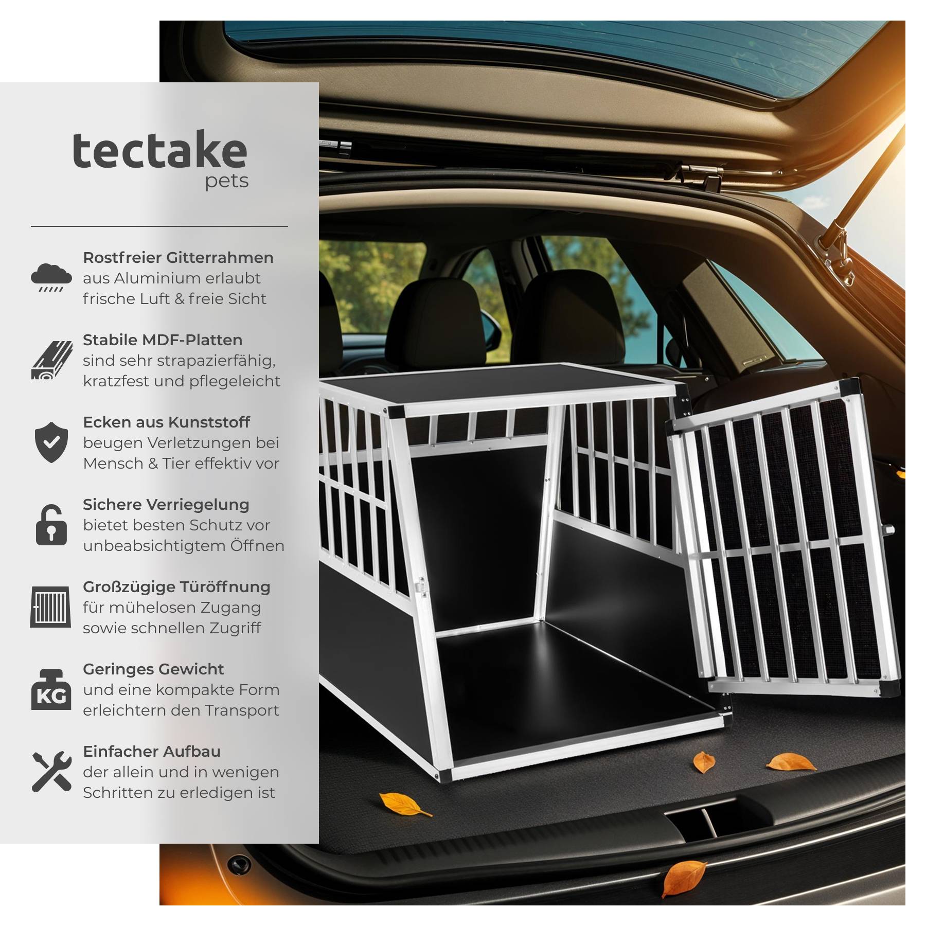 Hundetransportbox single Schnubi