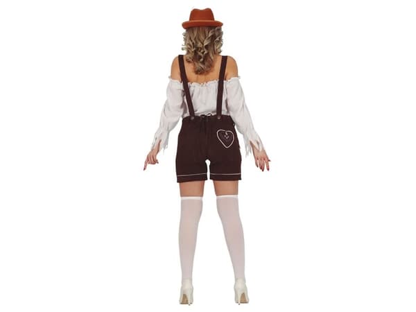 Tyrolese lederhosen, mørkebrune