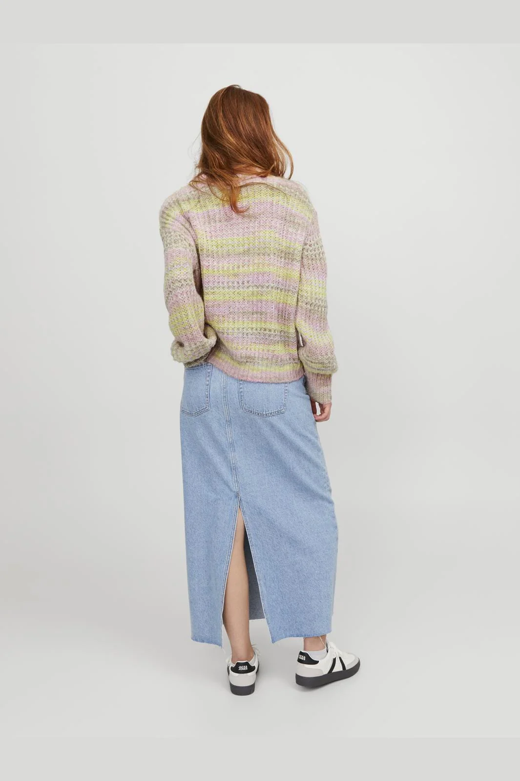 Jjxx Jxsimone Space Dye Crew Neck Knit Sn