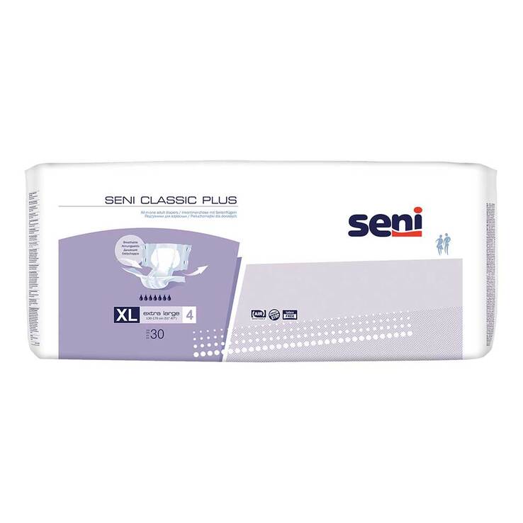Seni Classic Plus Inkontinenzhose Größe XL, 30 St
