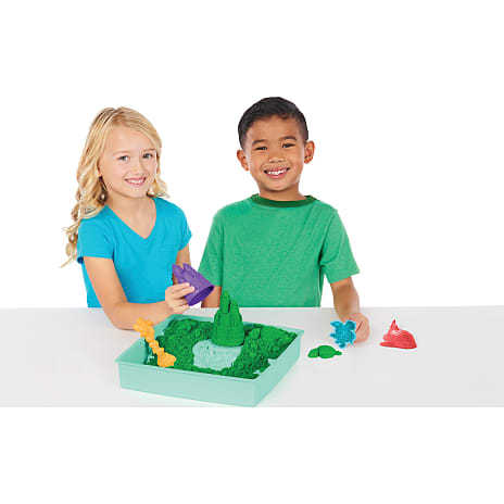 Kinetic Sand sandkasse-sæt - grøn
