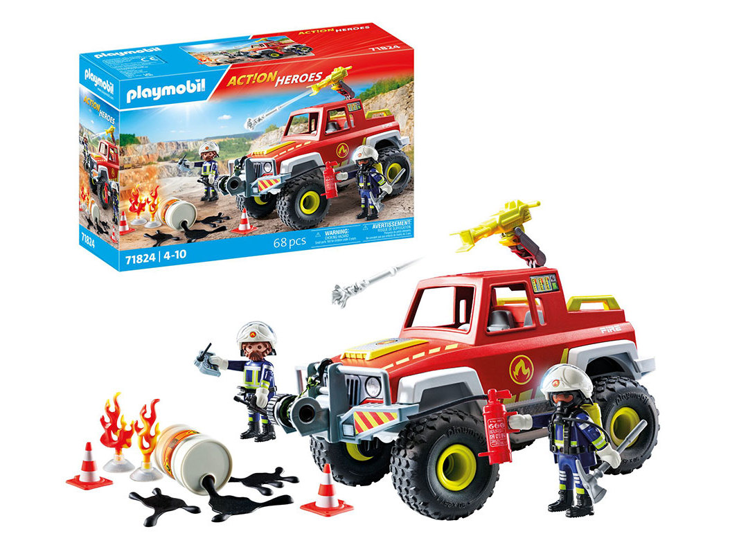 CAMIÃO DOS BOMBEIROS PLAYMOBIL