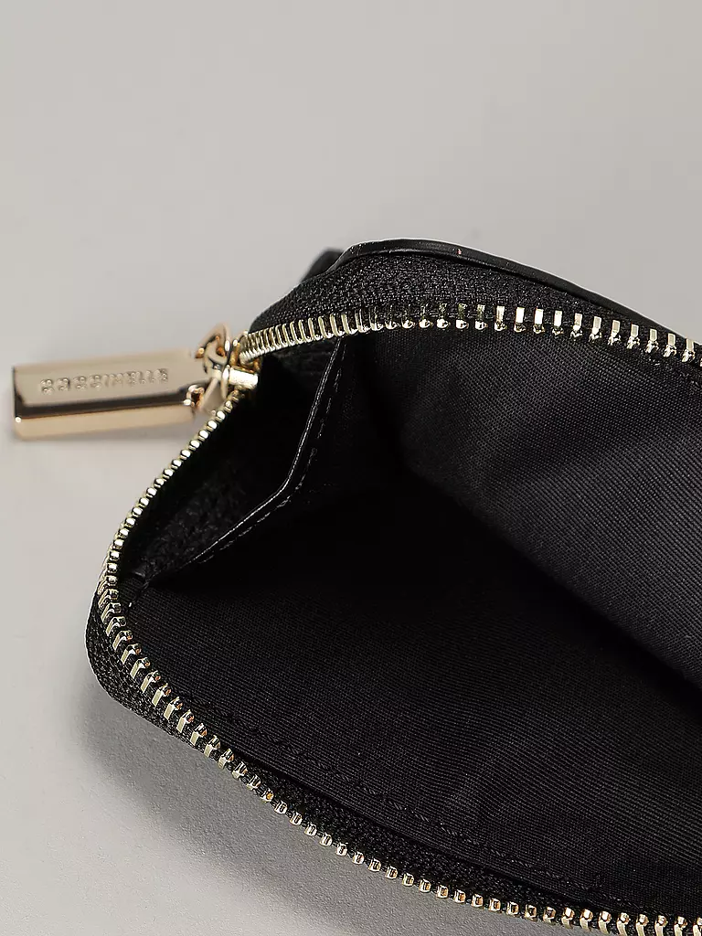 COCCINELLE Geldbörse METALLIC SOFT schwarz
