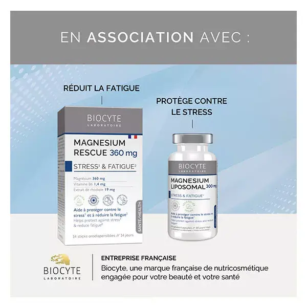 Biocyte Noctrim Auxiliar do Sono Melatonina 1,9 mg Papoula 30 Cápsulas