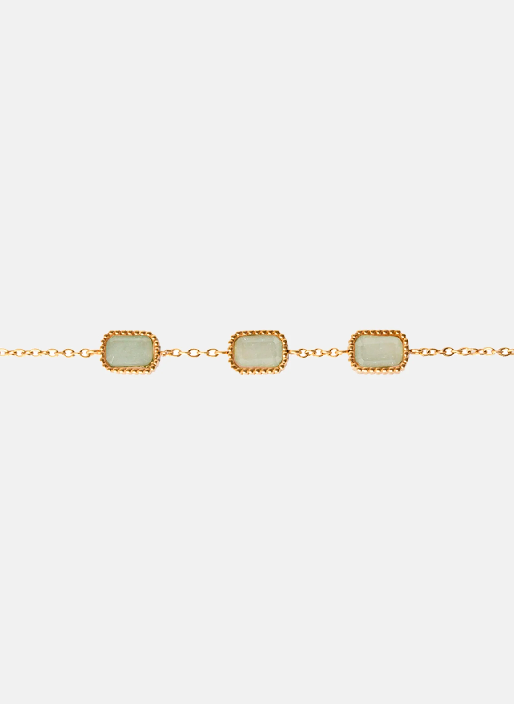 EURYBIE - Bracelet chaîne eurybie | Vert