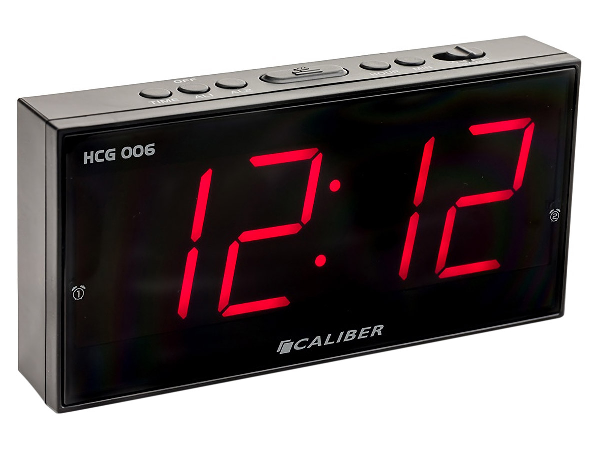 Caliber HCG006 LED alarmwekker