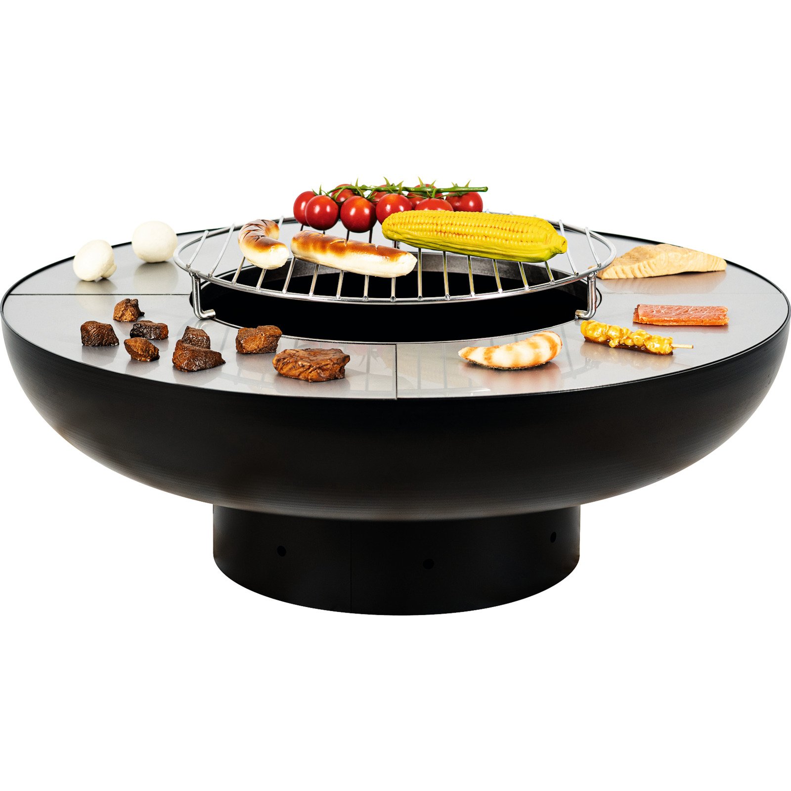Nouvel Grill-&Feuerschale Superiore schw