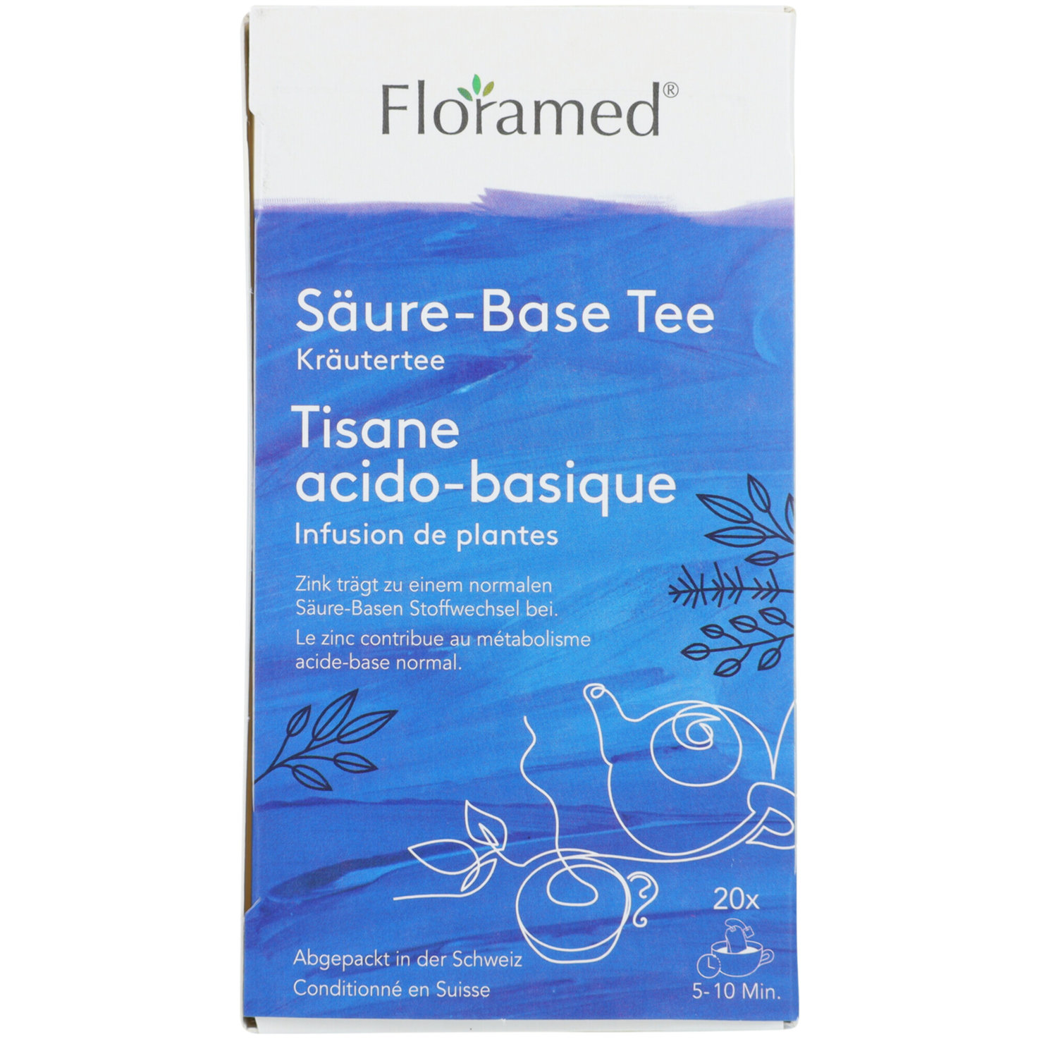 Floramed Säure Base Tee 20 Beutel