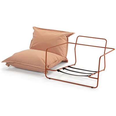 Sessel Finca, Orange / Orangebraun RAL 8023