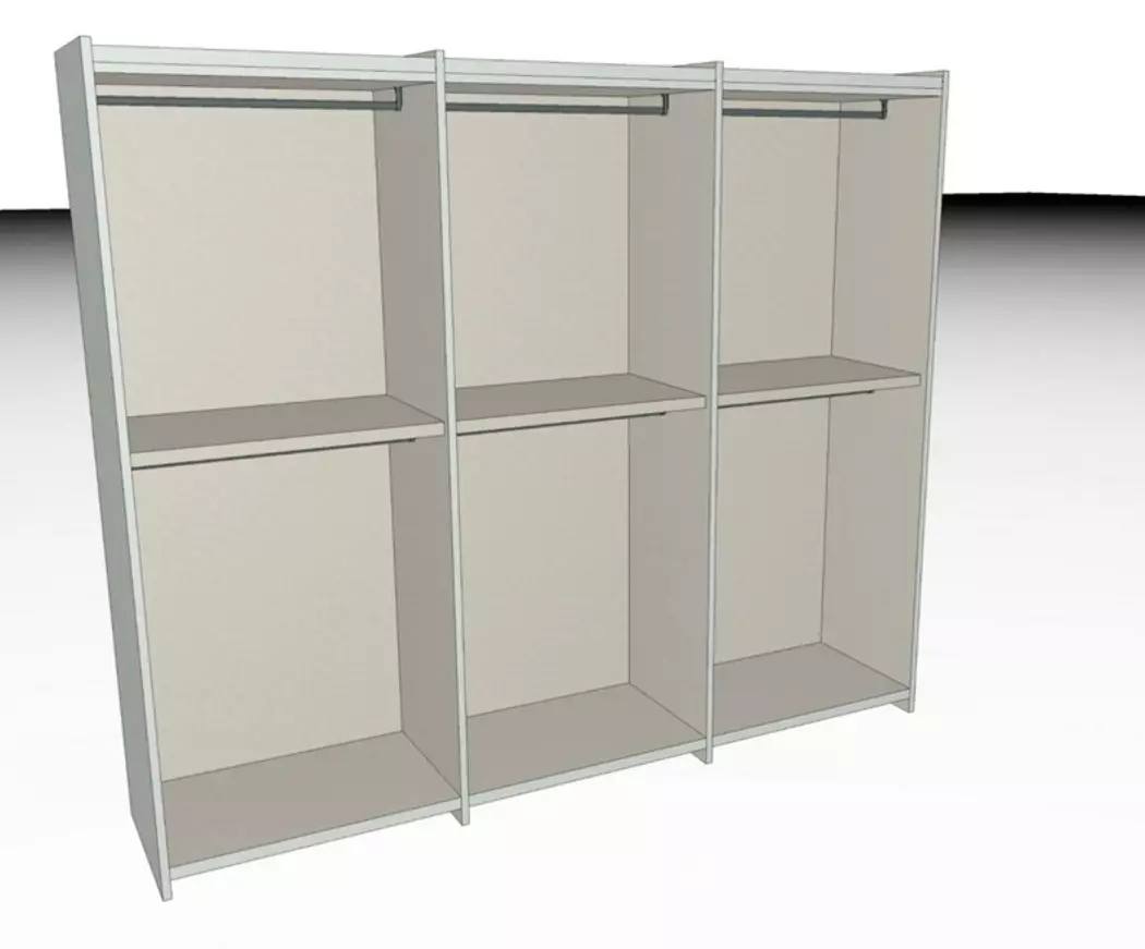 Schwebetürenschrank Terni 280 x 239 cm
