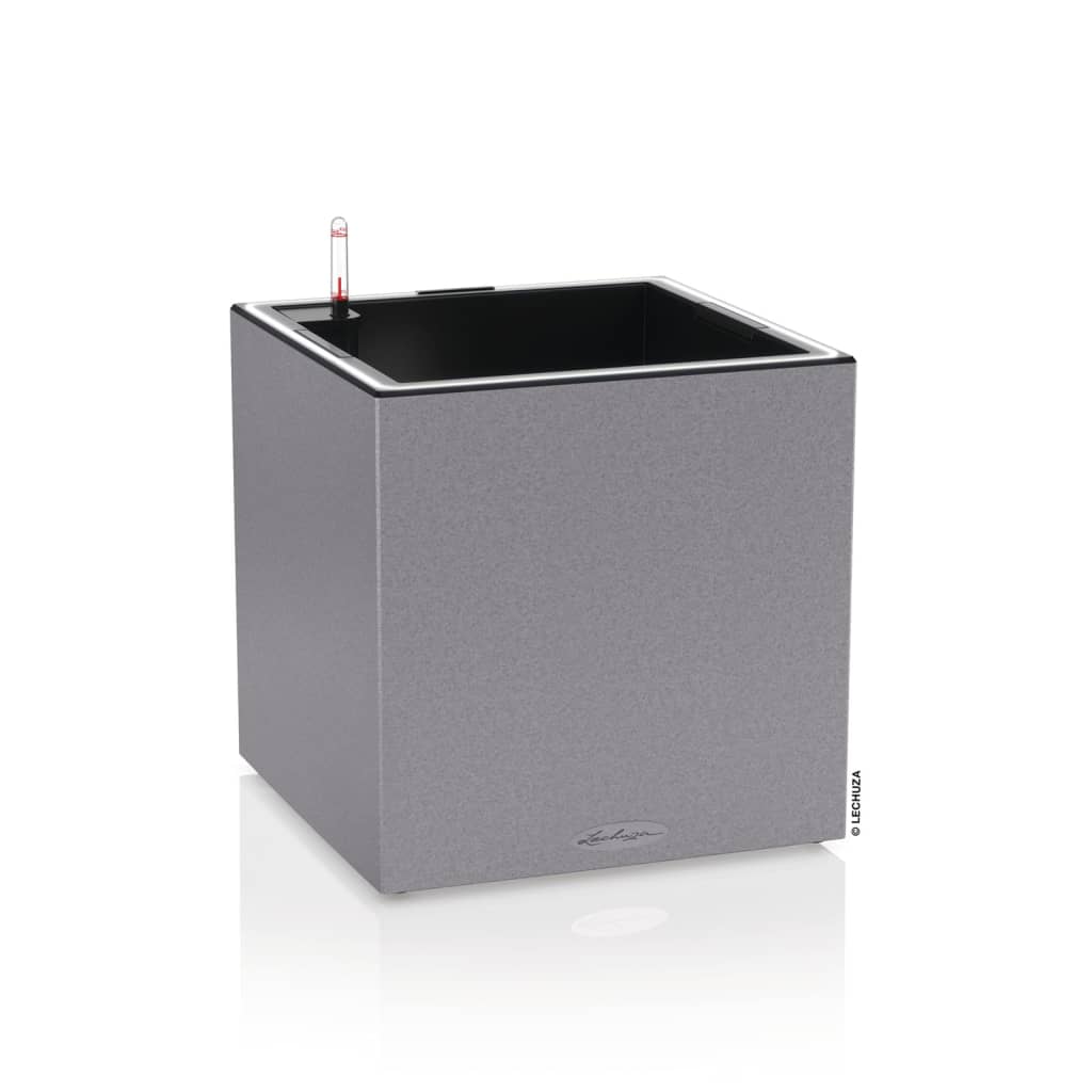 Jardinière canto stone 40 led low all-in-one 40x40 cm
