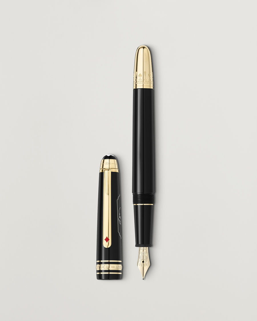 Montblanc Meisterstück ATW in 80 Days Classique Fountain Pen Black