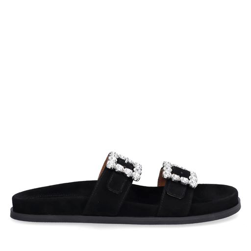 Billi Bi A7140 Sandaler, Black Suede, 36