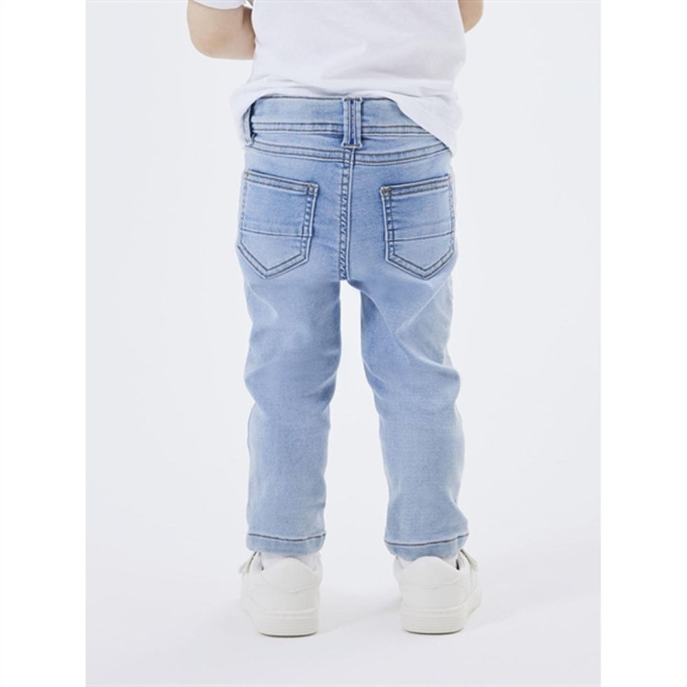 Light Blue Denim Silas Slim Sweat Jeans Noos