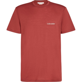Icebreaker Merino 150 Tech Lite  IB Wordmark T-Shirt Jasper Herren