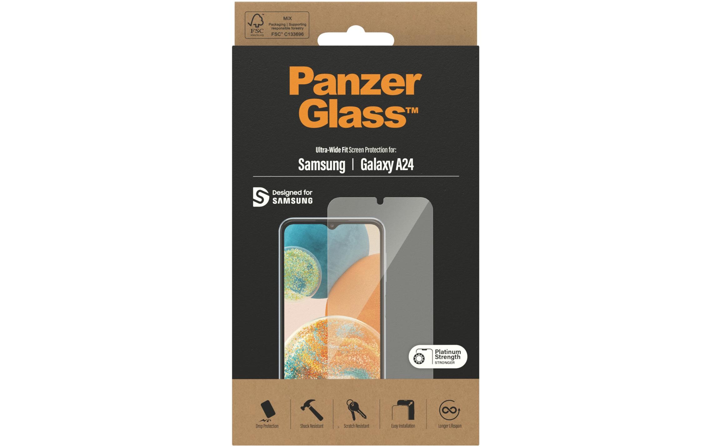 Displayschutz Ultra Wide Fit Galaxy A24Display-Schutzfolie für das Samsung Galaxy A24