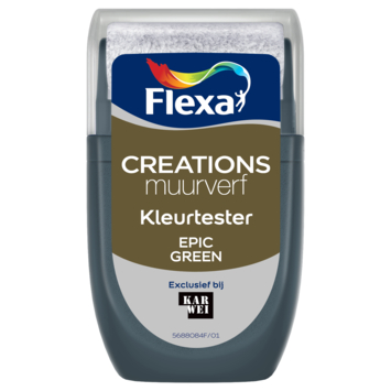 Flexa Creations muurverf Kleurtester Epic Green 30ml