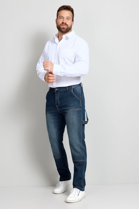 Boston Park Workerjeans, Slim Fit, Stretchkomfort, bis Gr. 35