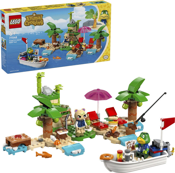 Lego Kapp'n på ø-bådtur 77048