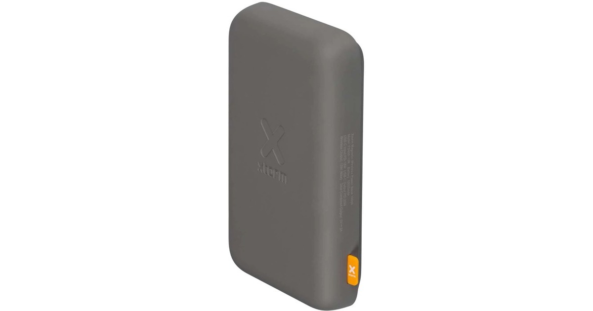 XtormDraadloze magnetische Powerbank 7.5W - 10.000 mAh  (Grijs)