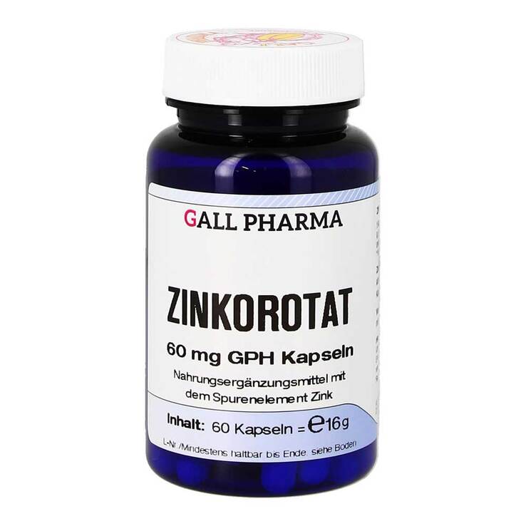 Zinkorotat 60 mg GPH Kapseln, 60 St