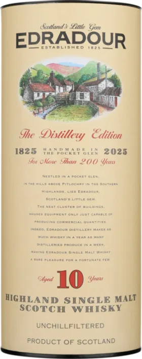 EDRADOUR 10 YEARS THE DISTILLERY EDITION 70CL