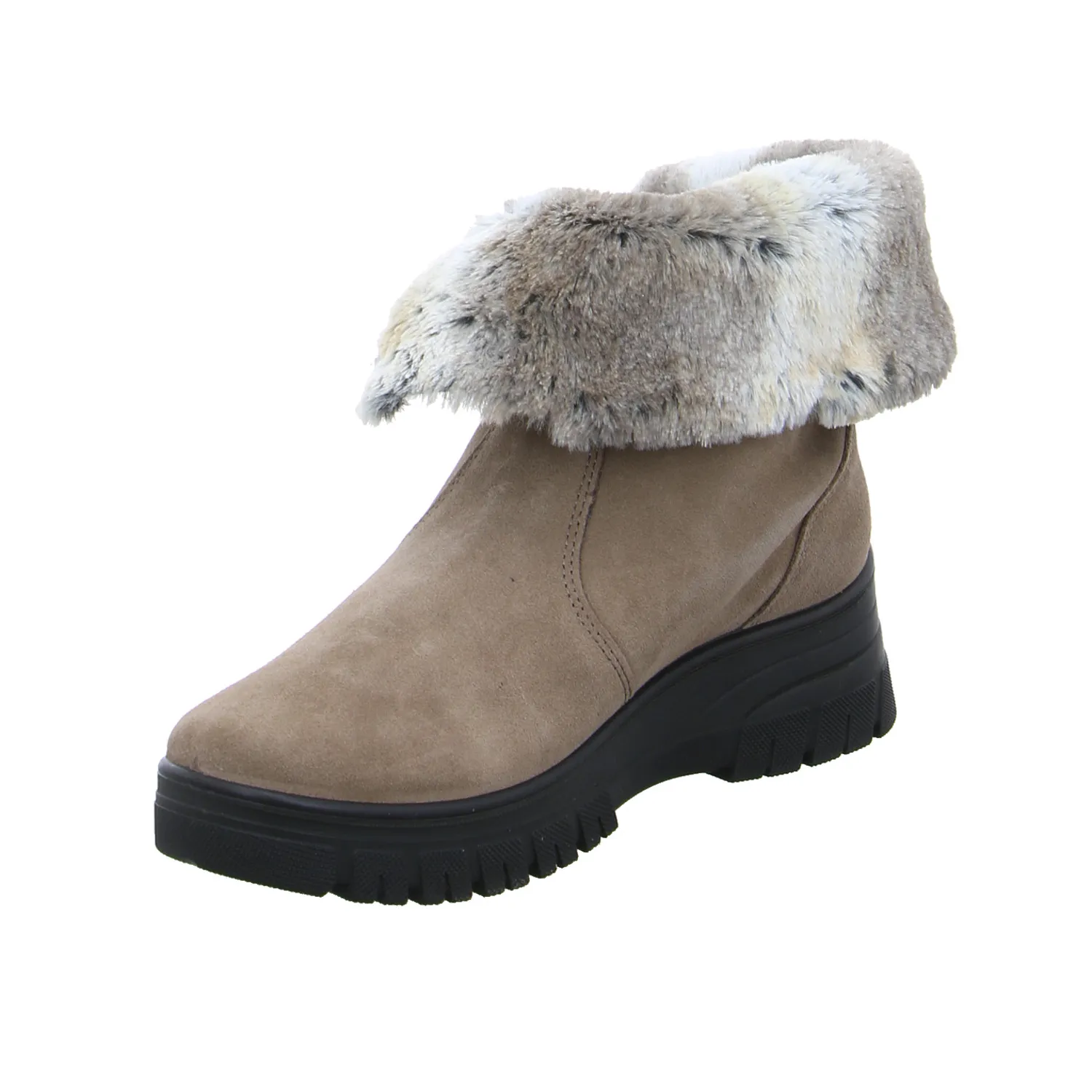 IMAC Comfort-Stiefelette Taupe Leder  TEX Membrane