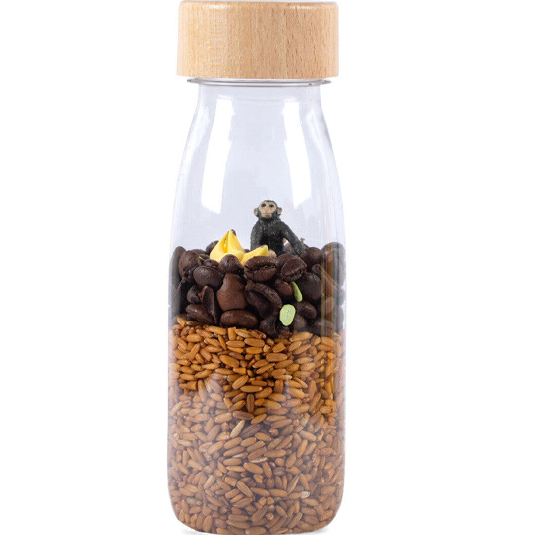 Petit boum sensorische fles sound - monkey