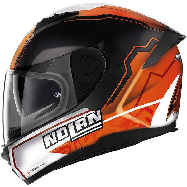 Nolan - Casque N60-6 Gemini Replica A. Rins Noir / Orange / Blanc
