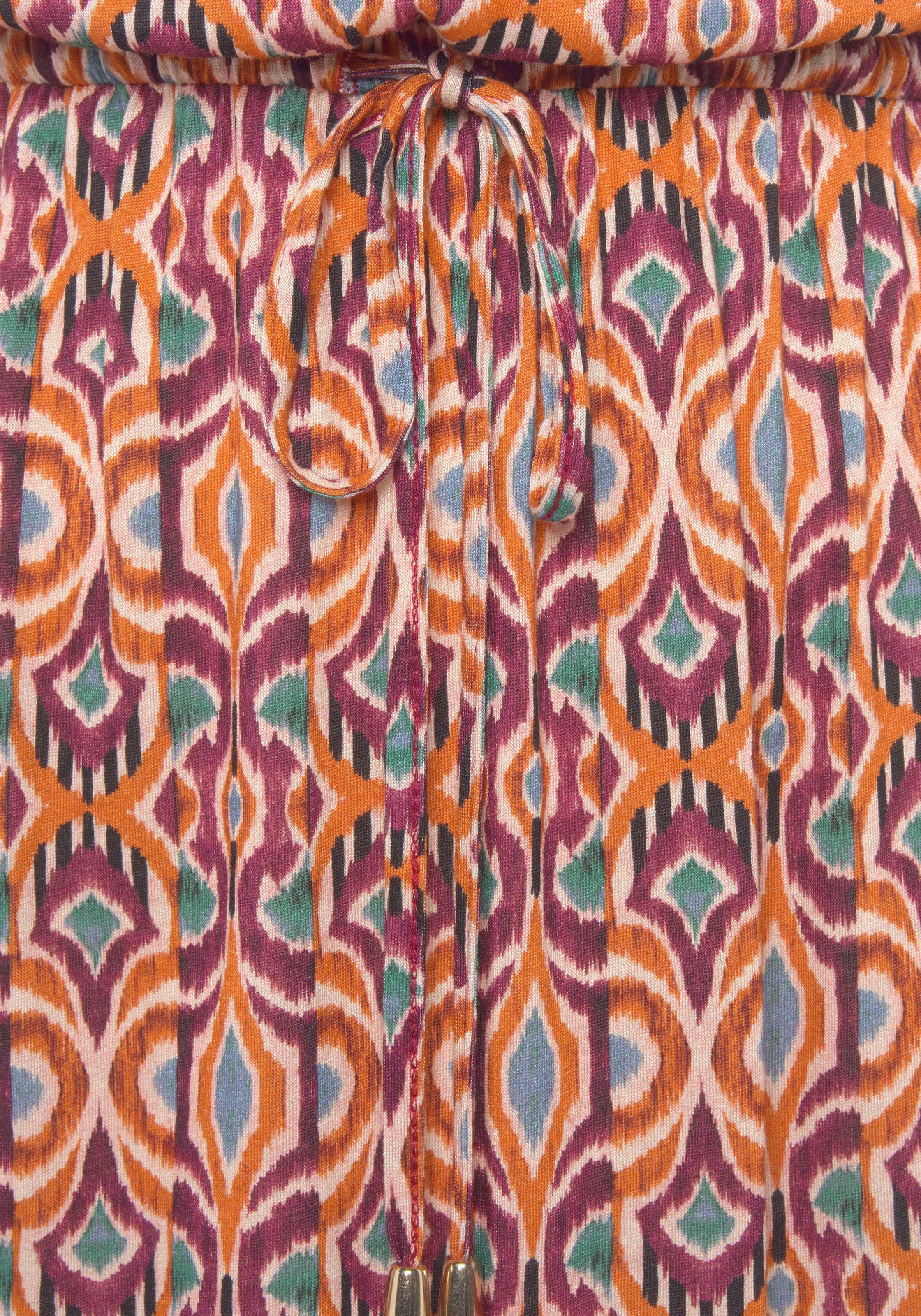 LASCANA Jerseykleid mit Ethnodruck, leichtes Sommerkleid, Strandkleid