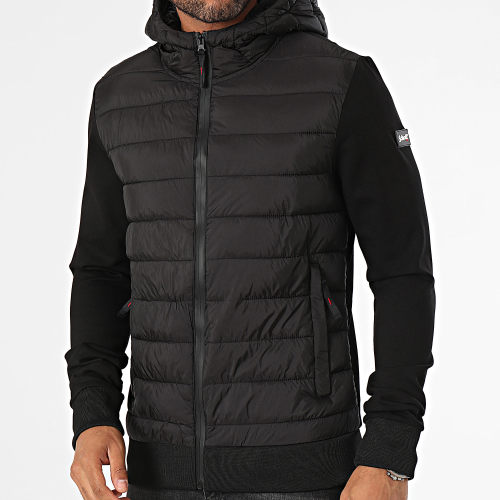 Veste Zippée Capuche Redbrandon Noir