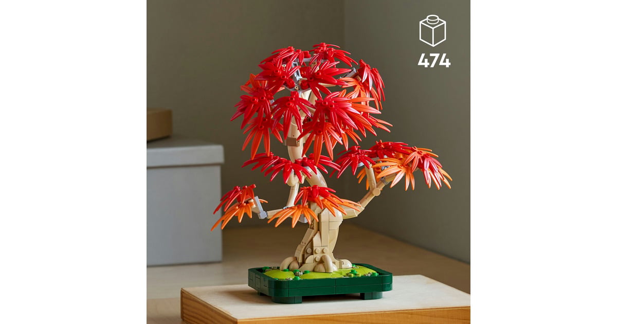 LEGOThe Botanical Collection - Japanse esdoorn bonsaiboompje Constructiespeelgoed  (10348)