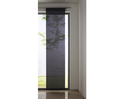 Schuifgordijn my deco streep grijs 60x300 cm